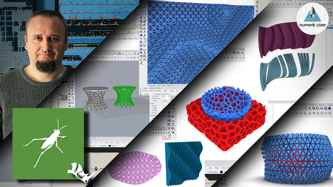 Grasshopper İle parametrik 3D modelleme eğitimi